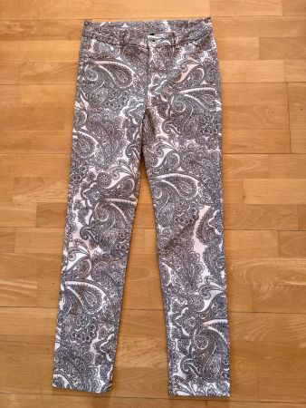 Calzedonia Hose in ca. Gr. 36/38 stretch, schwarz/weiss