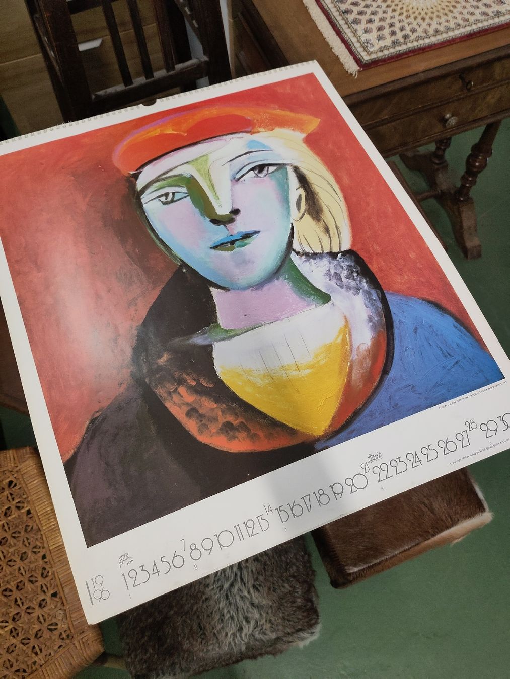 Calendari: Picasso Jahreskalender von 1995  – Usato da Pratteln venduto da Cartonsducoeur_bl 2
