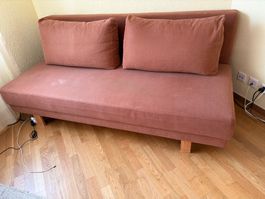 Schlafsofa/Bettsofa mit Stauraum, von Hüsler Nest