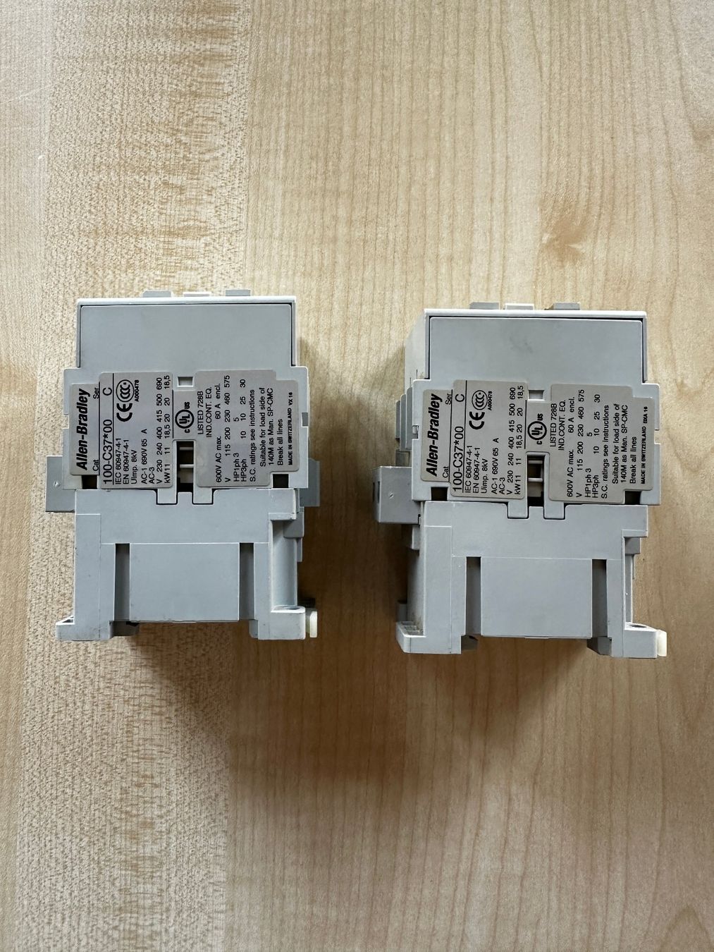 Componenti elettronici: Rockwell Schütz 37KW / 230VAC Spule – Usato da Herisau venduto da Softcontrolag 1