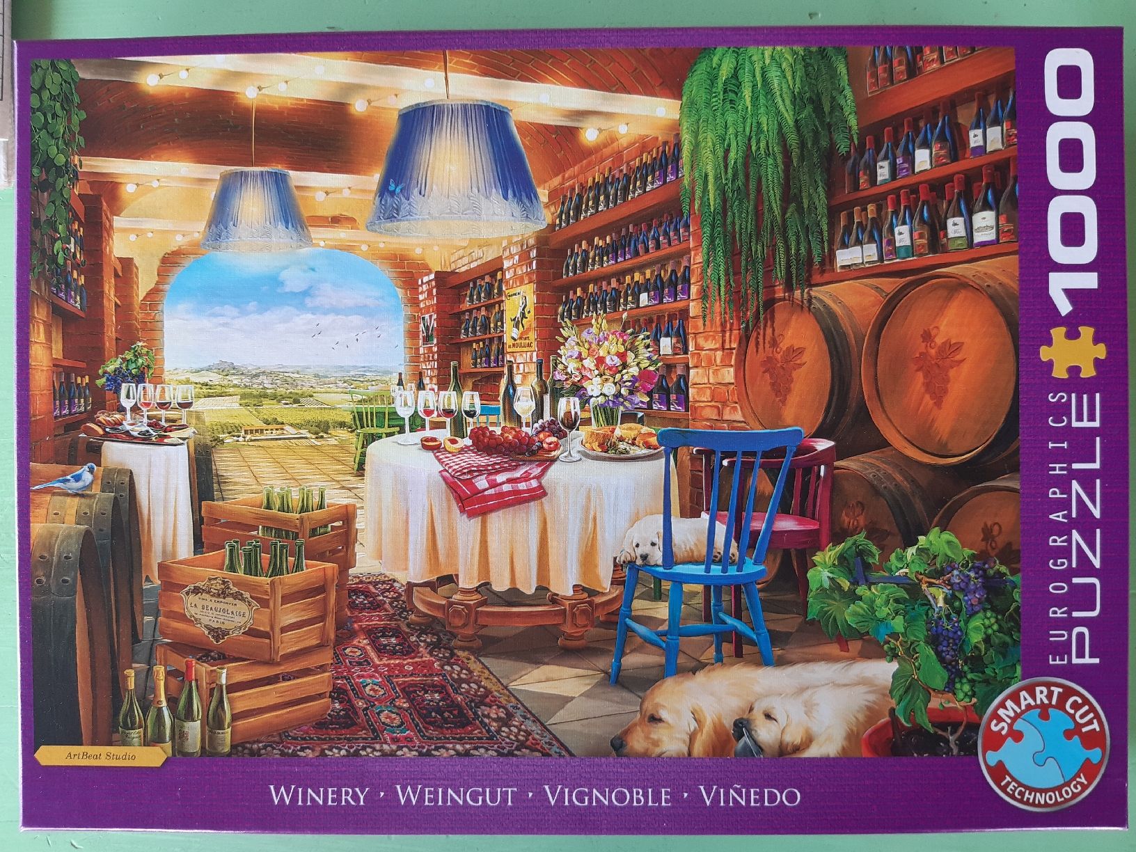 Puzzles: Puzzle 1000 Teile Weingut Eurographics – Gebraucht aus Männedorf von yamaha025