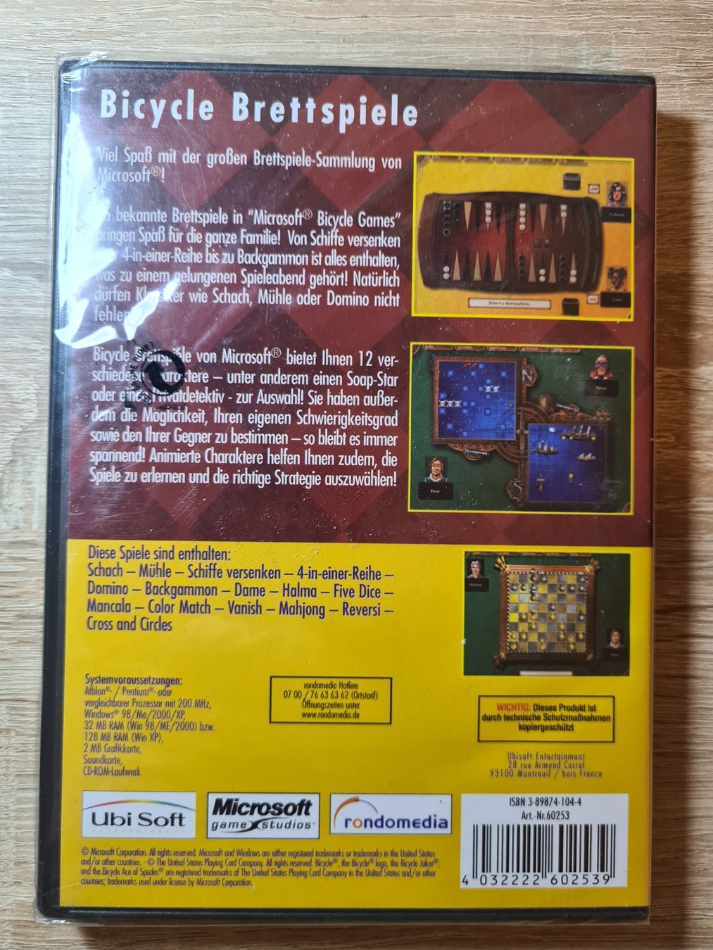 Spiele: Brett-Spiele (German) - PC - NEW – Neu und originalverpackt aus Carouge GE von Franllo 1
