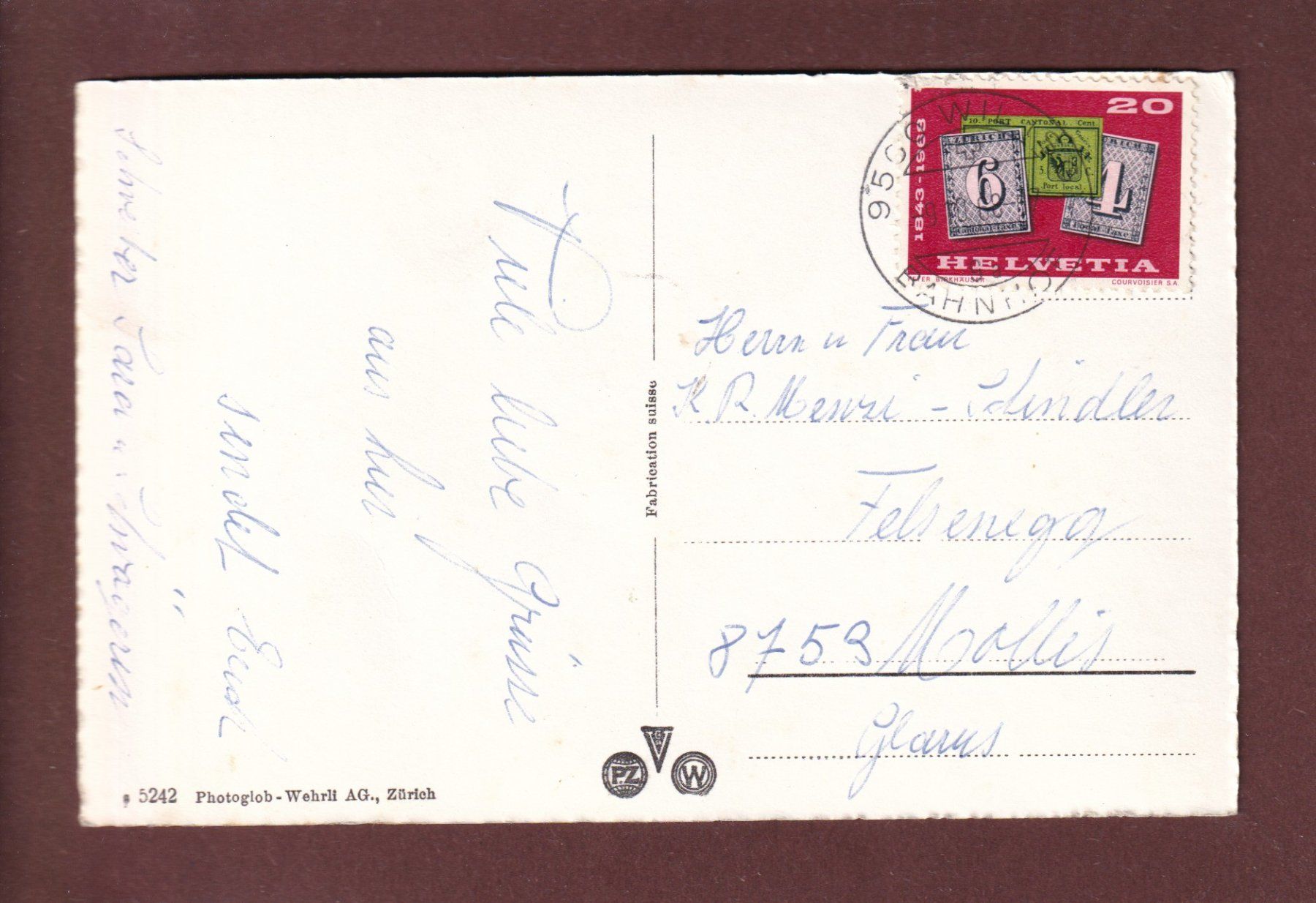 Cartoline postali: WIL - 5 Bilder - 1968 – Usato da Pully venduto da nicecards 1