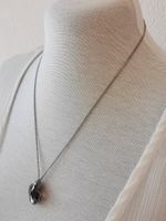 Swarovski Kette Kristall Kreuz viola