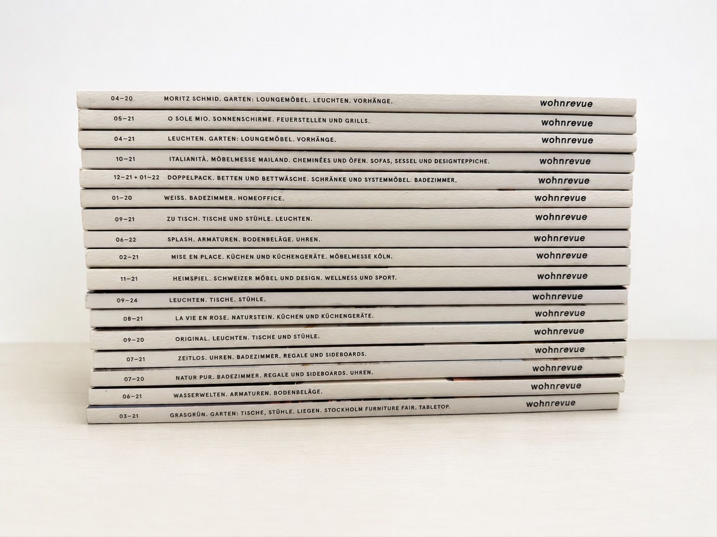 Riviste & Magazine: wohnrevue Sammlung- Wohnen, Interior & Architektur – Usato da Herrliberg venduto da van_essa1234