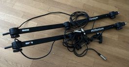 Zwei Studio-Mikrofonarme mit integriertem XLR Kabel