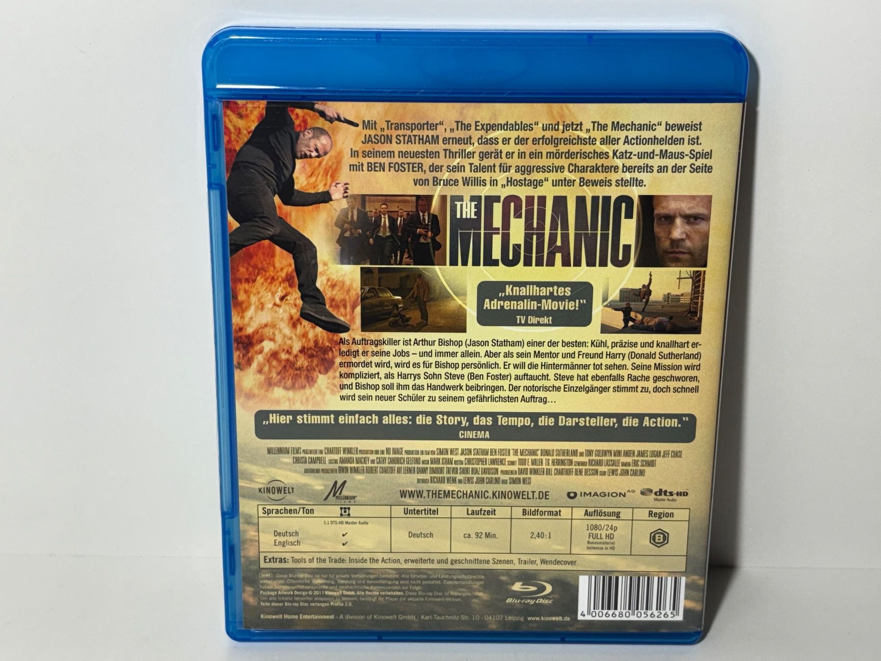 Tutti i DVDs: The Mechanic & Mechanic 2 Resurection  Blu Ray – Usato da Wilderswil venduto da Sstriker 2
