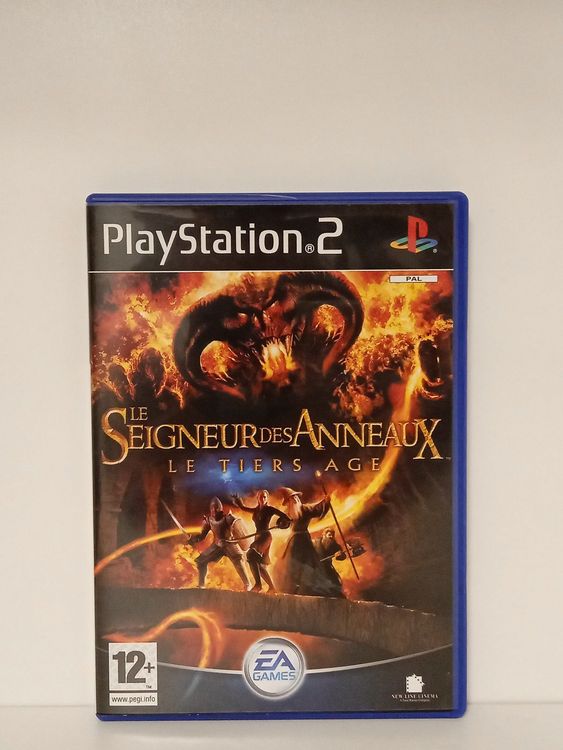 Le Seigneur Des Anneaux Sur PS2 – Big Box – Jeu Complet En Très Bon état – Sous-genre Boxe ?