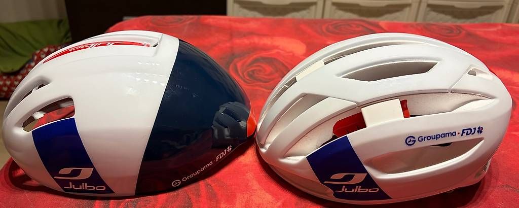 Julbo Caschi: JULBO FINISHER EVO GROUPAMA-FDJ – Usato da Melide venduto da paolo1965 1