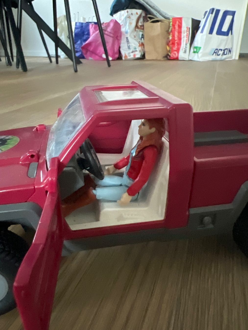 Schleich Giocattoli: Camionnette et remorque à chevaux Schleich – Usato da St-Imier venduto da Wollyu 2