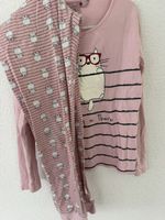 Boboli Pyjama Schlafanzug Gr. 140 Mädchen Katze Rosa