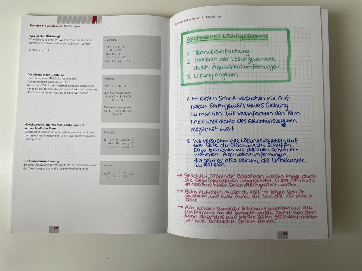 Bücher: Begleitheft Mathematik 1-3 – Gebraucht aus Greifensee von moa_t9jb 2