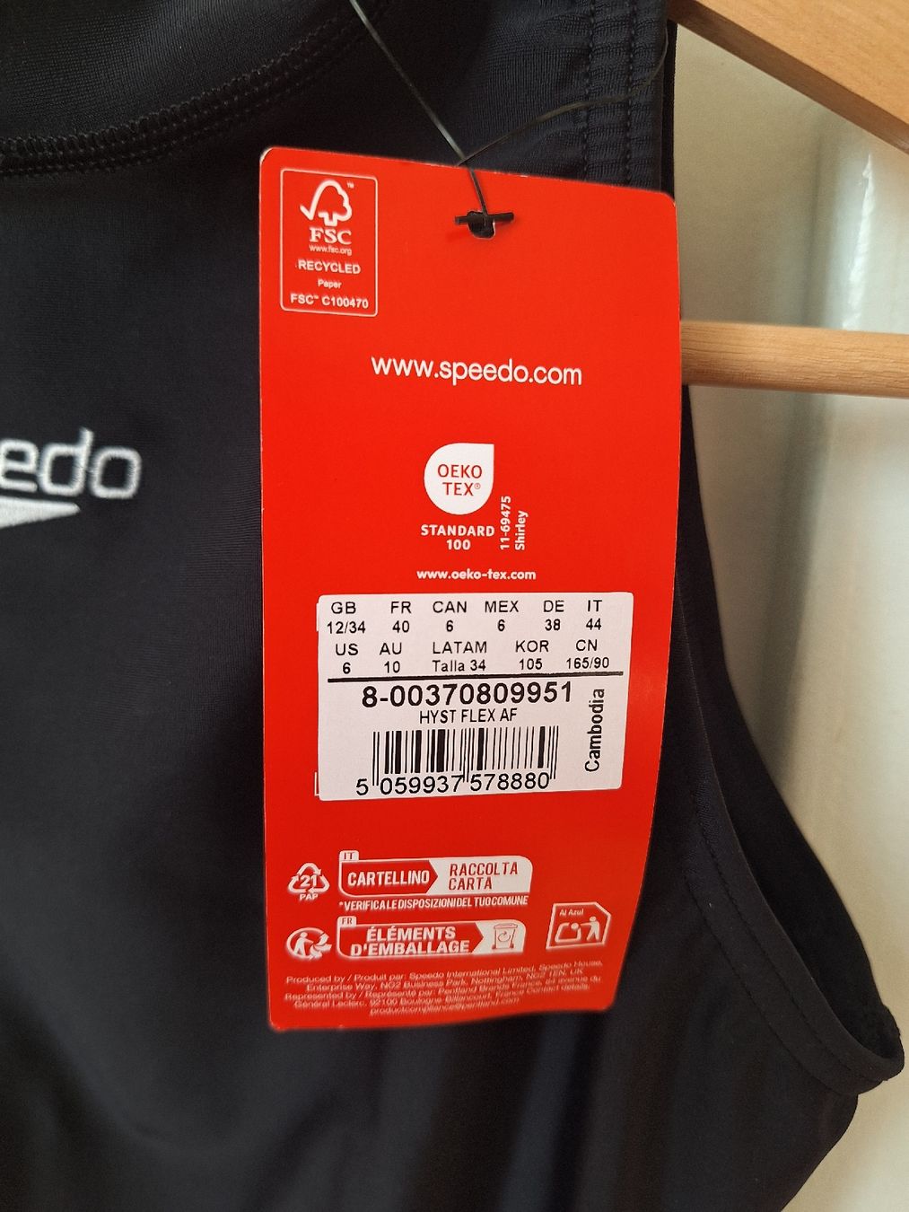 Speedo Maillots de bain & Bikinis: Speedo Badeanzug – Neuf avec emballage d'origine à Bern par msmarple 2