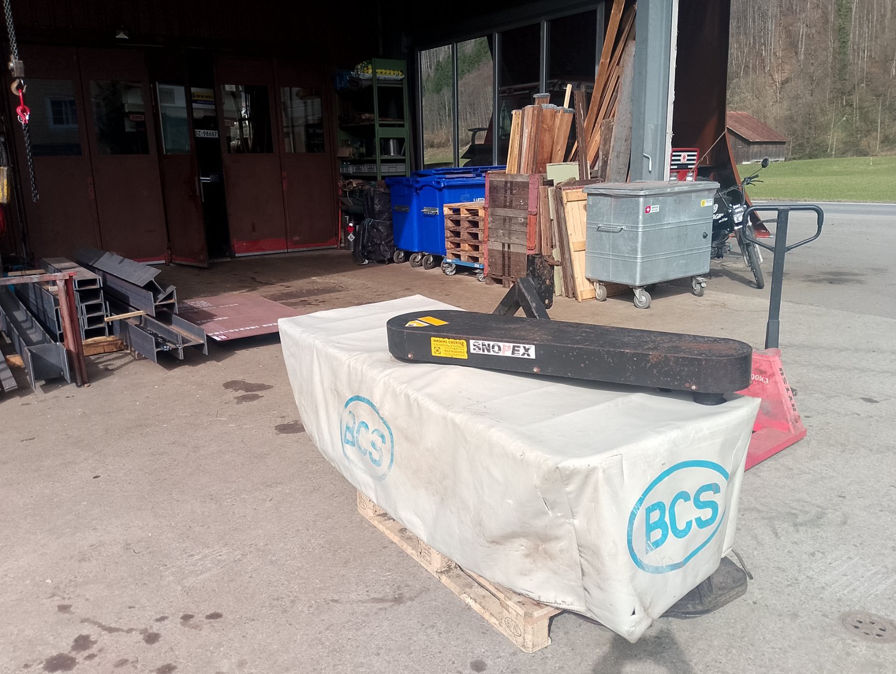 BCS Trattori: BCS Front- Scheibenmähwerk 2.10m – Usato da Ried (Muotathal) venduto da Liiser02 1