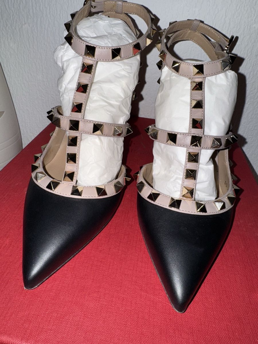 Valentino Scarpe da donna: Valentino Rockstud escarpins noir cuir taille 36it – Nuovo (secondo la descrizione) da Ecublens VD venduto da ago_557y 3