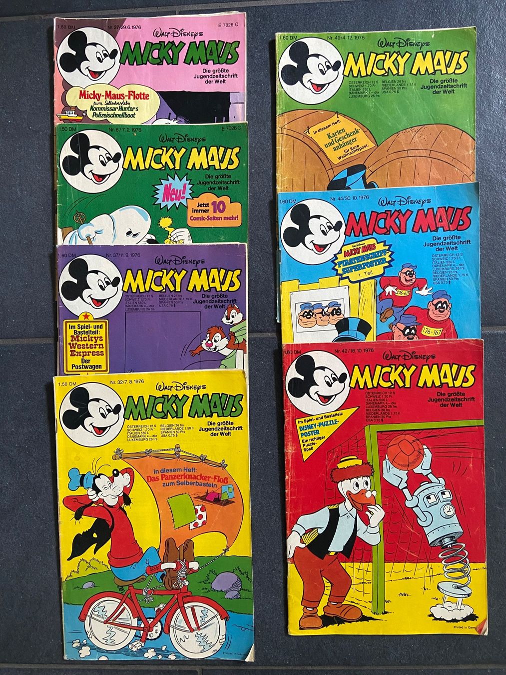 Fumetti: 40 alte Micky Maus Hefte 1976 bis 1983 – Nuovo (secondo la descrizione) da Oeschgen venduto da Gini2006 5