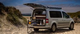 QUQUQ KombiBox / Campingbox inkl. Küche & Bett