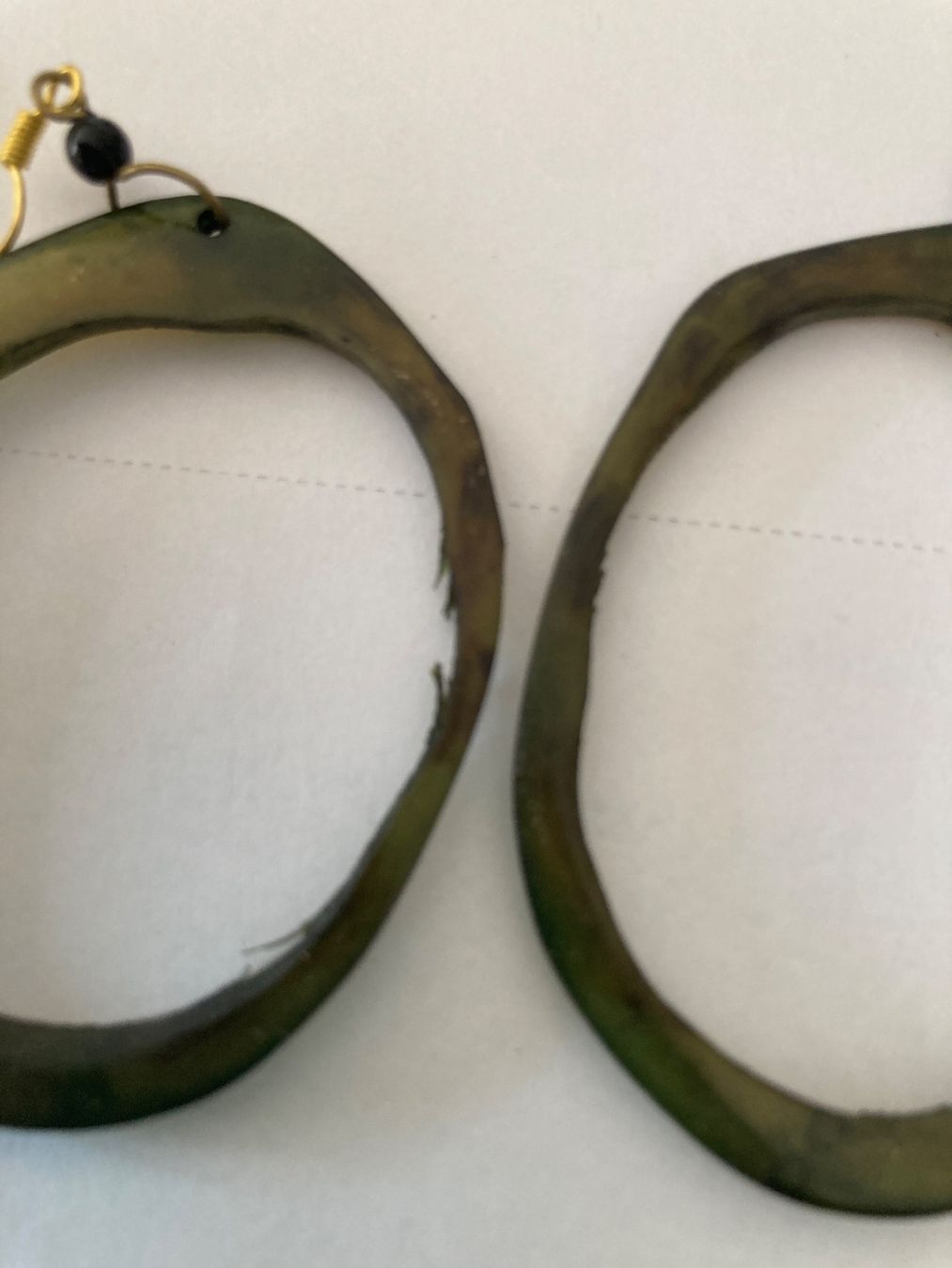 Orecchini pendenti & Orecchini a lobo: Ohrringe aus Horn, Handgemacht – Nuovo (secondo la descrizione) da Gelterkinden venduto da froggy80 2