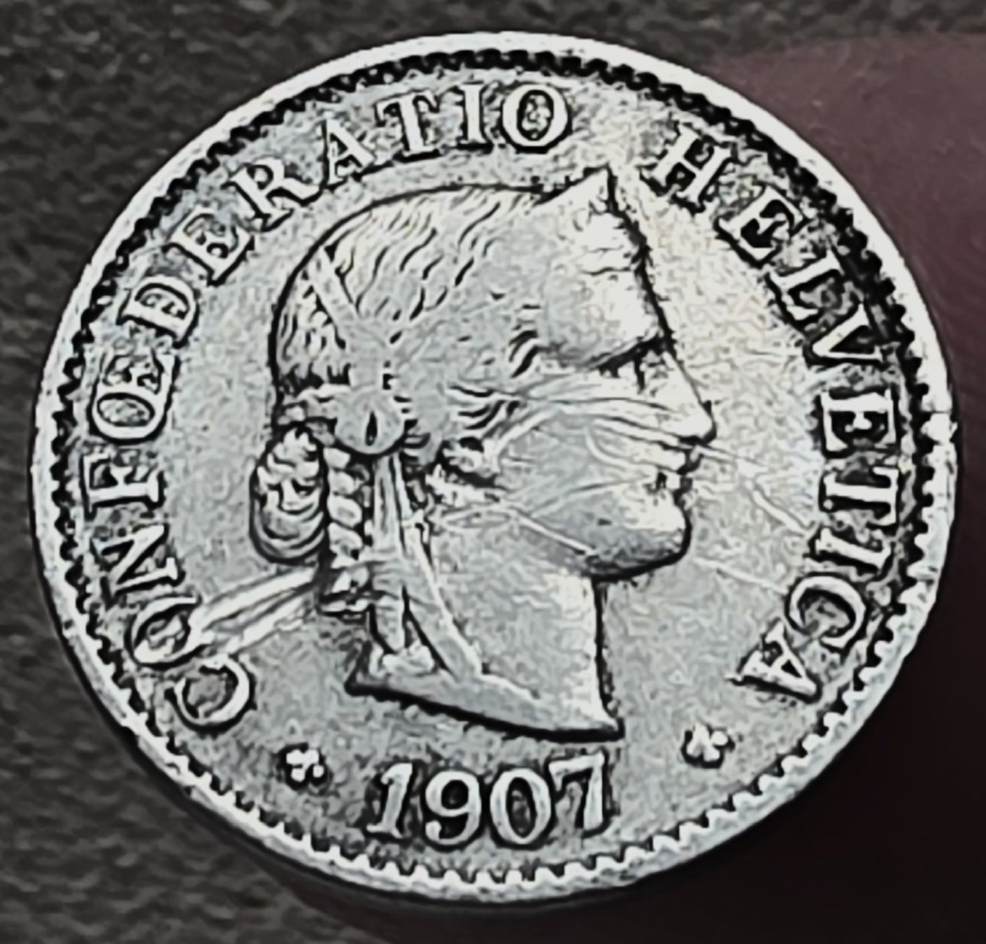Tutti le monete: SCHWEIZ 5 RAPPEN 1907 – Usato da winterthur venduto da CoinPassion