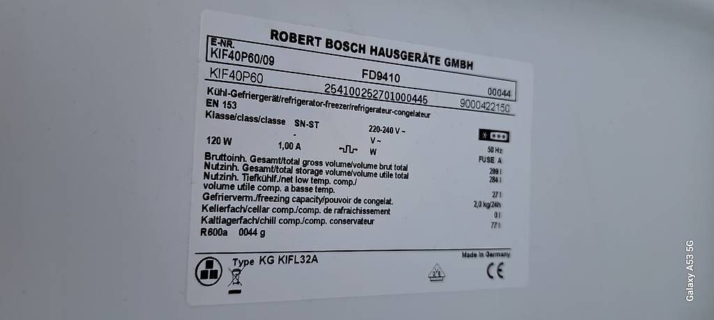 Bosch Frigoriferi: Ersatzteile zu Bosch Kühlschrank – Usato da Künten venduto da Rocchi71 4