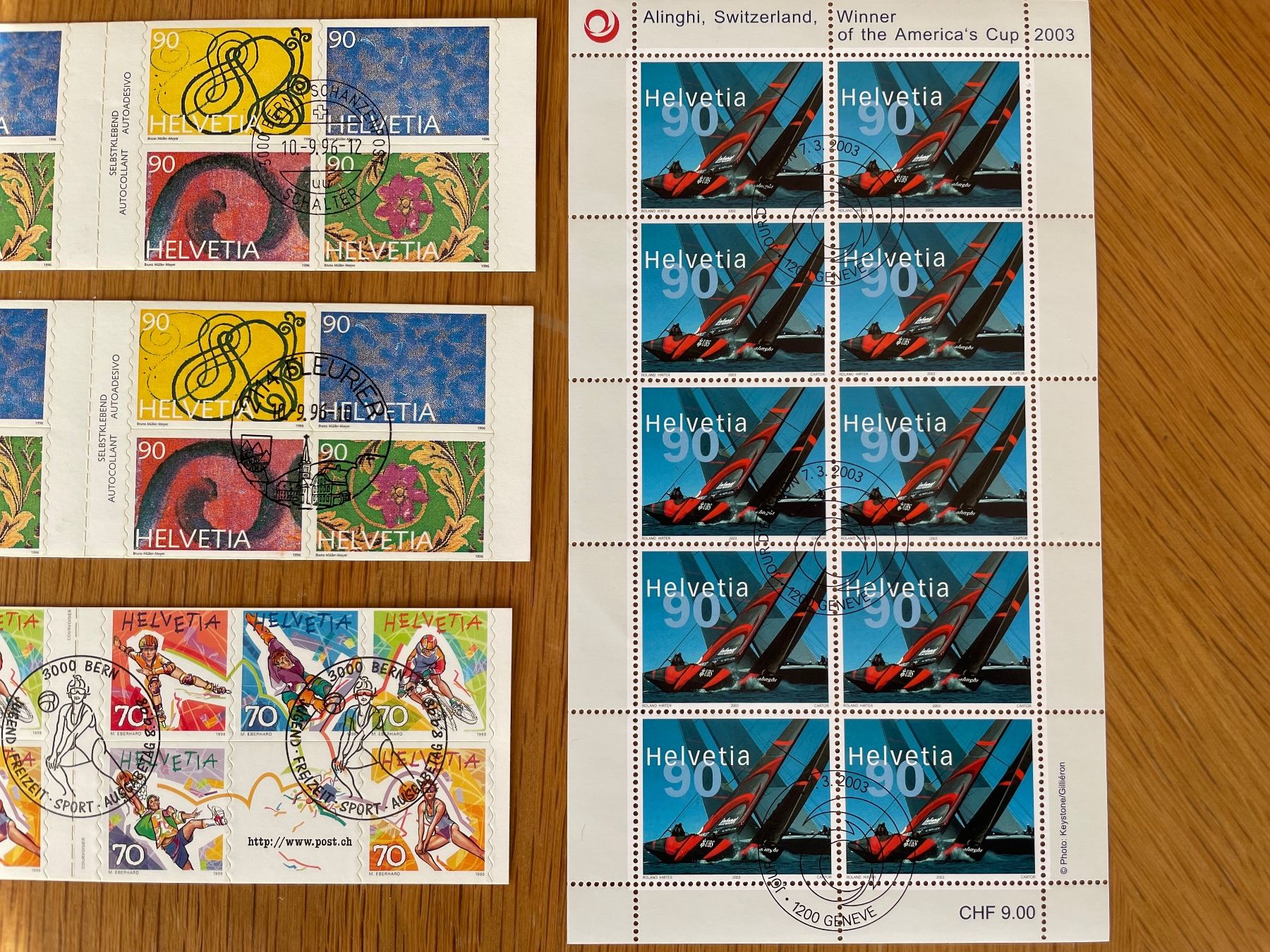 Tutti i francobolli: FLEURIER, divers, prix postal : env. 140.- – Usato da Sonceboz-Sombeval venduto da Comment2 1