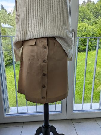 Calvin Klein Rock, Gr. 42, beige - der perfekte Sommerrock!