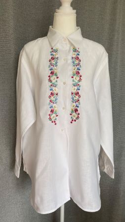 Lauren Ralph Lauren Leinenbluse Grösse XL