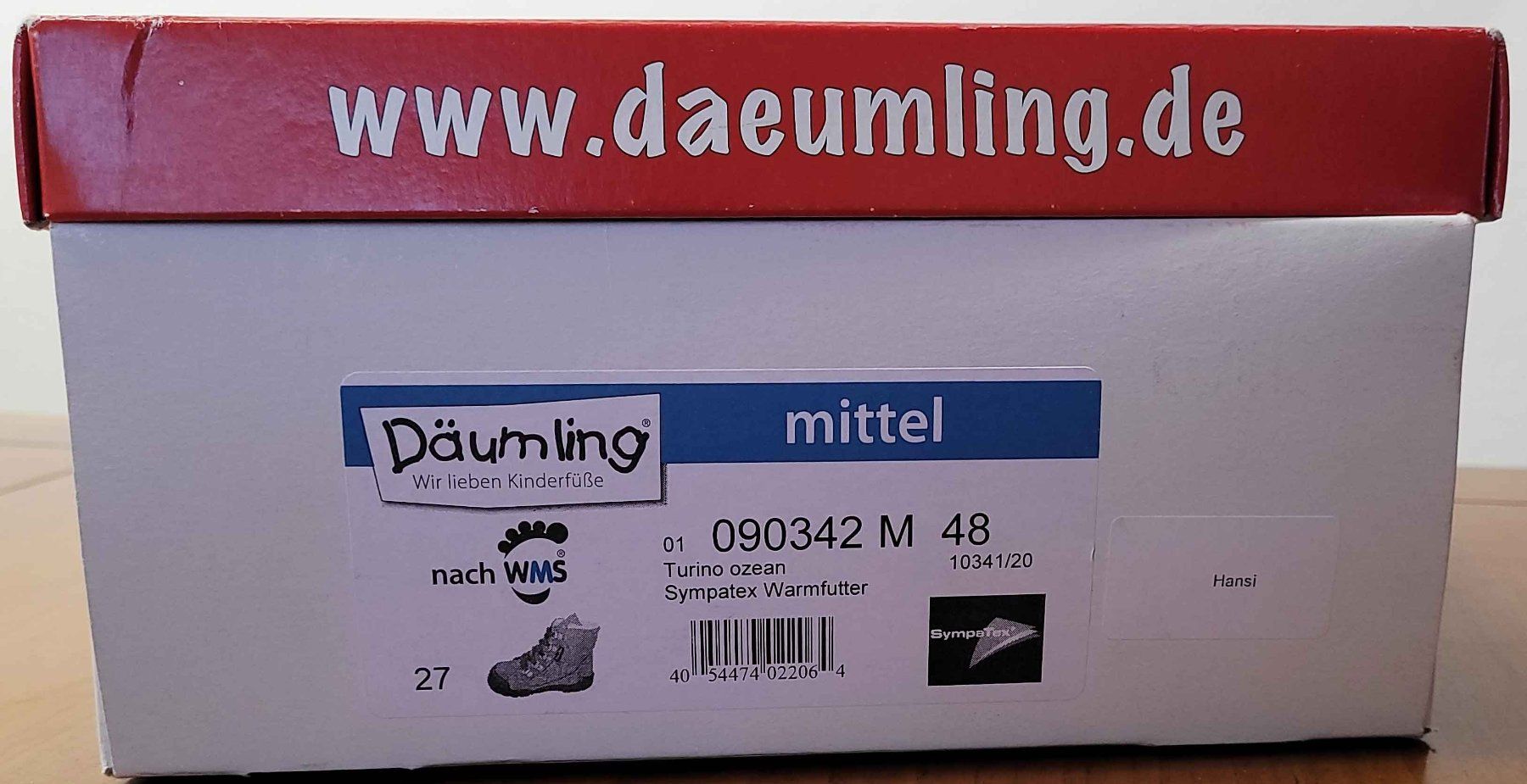 Scarpe per ragazzi: Däumling Winterstiefel Gr. 27 Weite M, dunkelblau – Usato da Bözberg venduto da Dave17 1