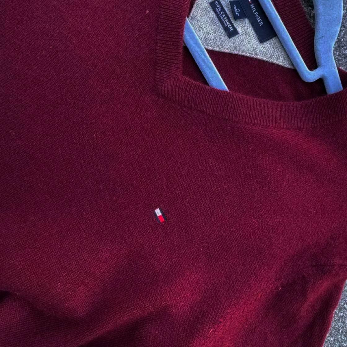 Tommy Hilfiger Maglioni & Felpe: Tommy Hilfiger Pure Kaschmir Cachemire Pulli – Usato da Zürich venduto da bil_s7tp 1