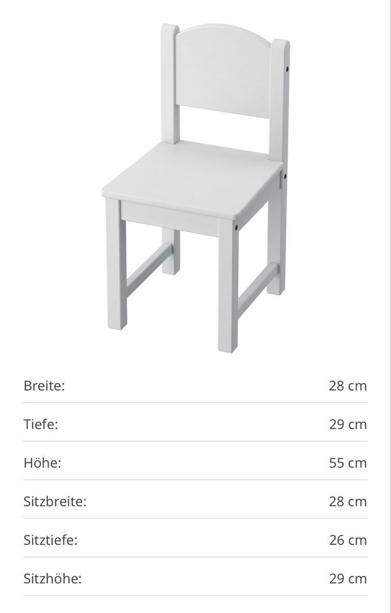 Ikea Set di tavolo e panche: Ikea-Kindertisch (Sundvik) mit 2 Stühlen – Usato da Zürich venduto da nathi83 3