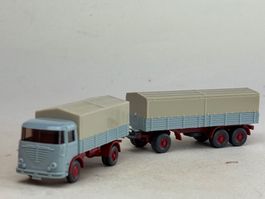 GB2- Wiking Büssing LU 7 hellblaugrau