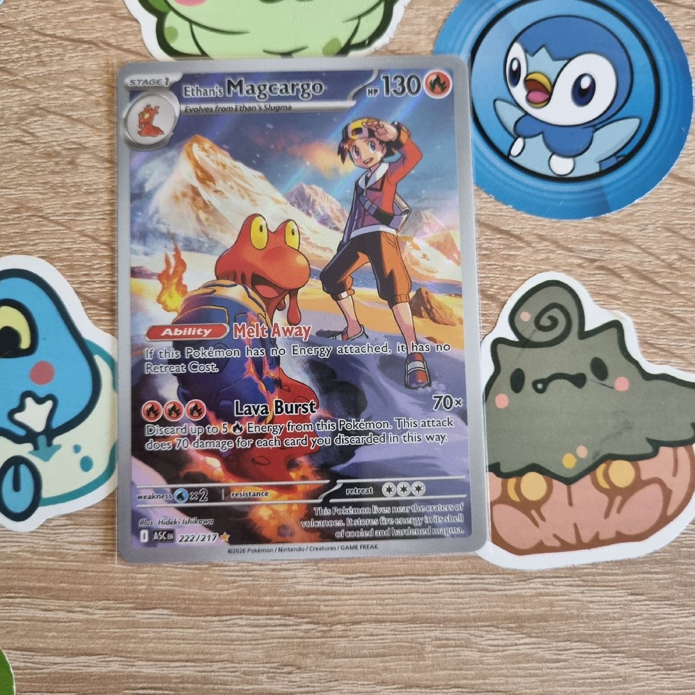 Pokémon Sammelbilder & Trading cards: Ethan's Magcargo  – Gebraucht aus St-Maurice von Woopersonal