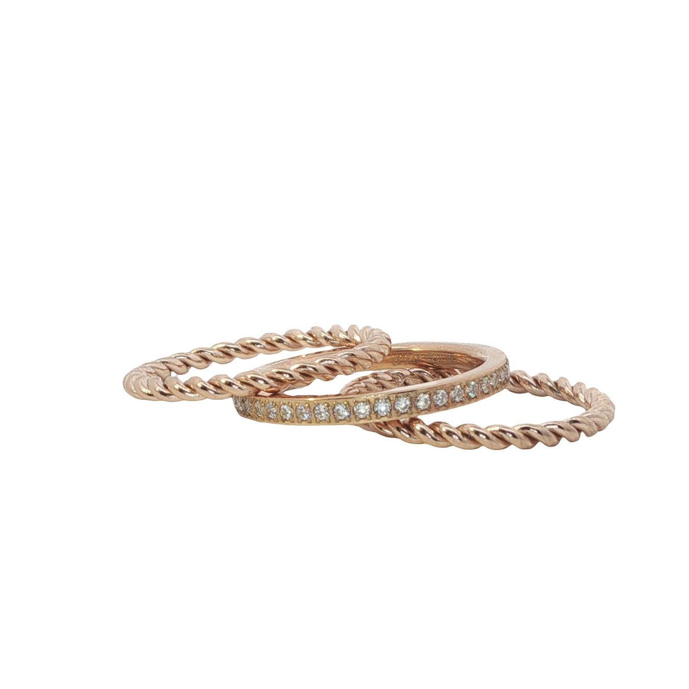 Olga Ribler Anelli: Edelstahl  Ring Set Grösse 54 – Nuovo (secondo la descrizione) da Luzern venduto da Schmuckoutlet 7