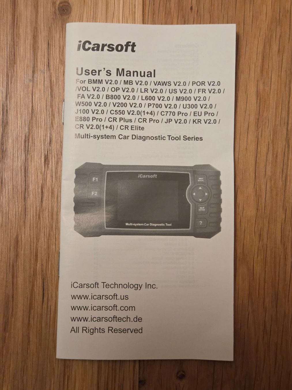 Misurare: Auto Diagnosegerät iCarSoft US V2.0 – Usato da Menziken venduto da FranzSteff 3