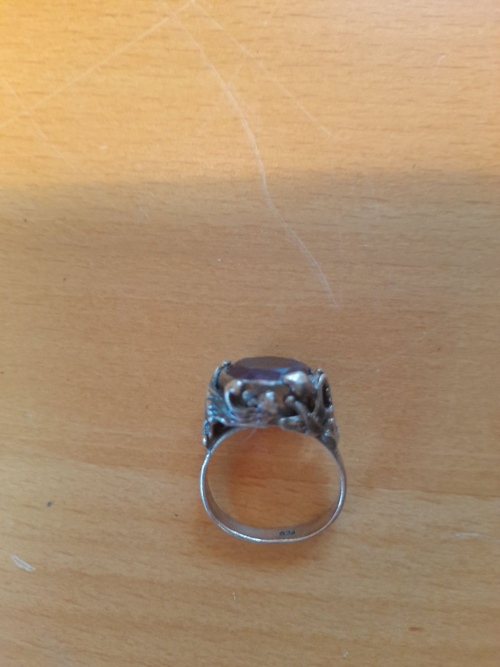 Bagues: Amethystring aus Silber . Handarbeit . – D'occasion à Leuggelbach par schmetterlings-fee 3