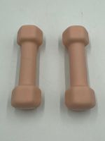 KOOR | Kurzhanteln | 1kg | 2 Stk. | Beige-Rosa
