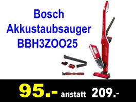 🔴  Akkustaubsauger BOSCH BBH3ZOO25 /287B