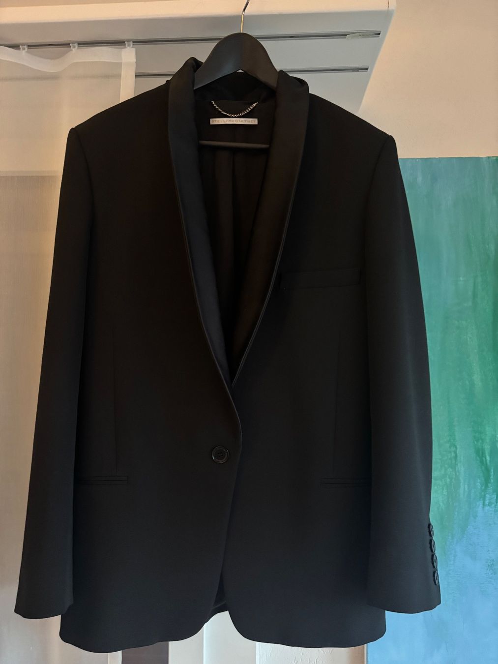 Stella McCartney Giacche: Stella McCartney Satin Lapel Blazer Size 40 IT – Usato da Herrliberg venduto da tylerdurden 1