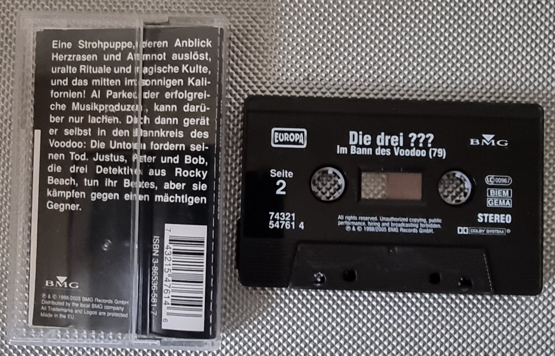Musicassette: DIE DREI ??? 79, IM BANN DES VOODOO - MC – Usato da Greifensee venduto da scharmant 1