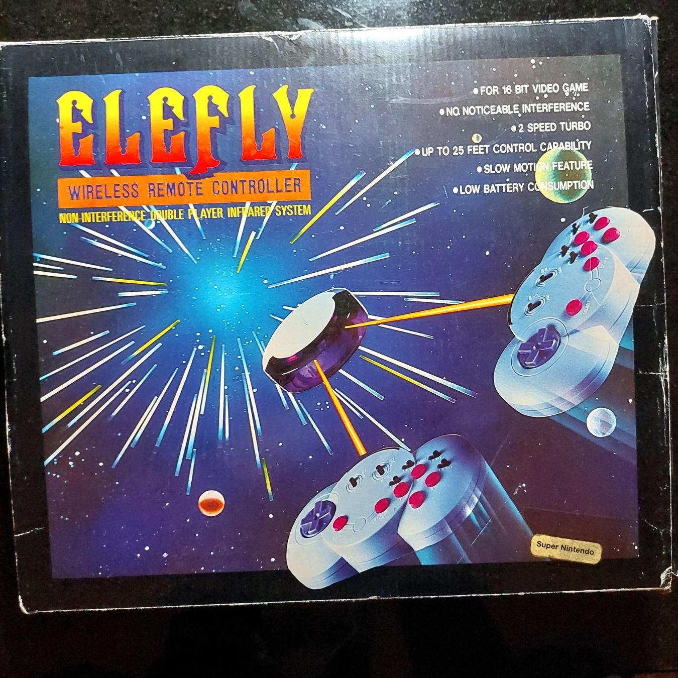 Controller: ELEFLY - WIRELESS REMOTE CONTROLLER - SUPER NINTENDO – Usato da Spiegel b. Bern venduto da Natix