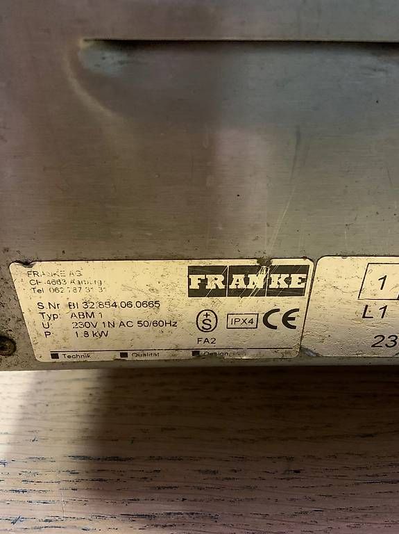 Elettrodomestici da cucina: Franke Bain Marie Gastro – Usato da Burgdorf venduto da dkwhummel 3