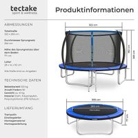 Trampolin ca. 250 cm Durchmesser