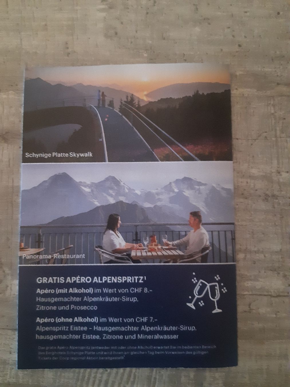 Buoni: Gutschein Schynige Platte – Nuovo (secondo la descrizione) da Toffen venduto da Gwunderegge77 1