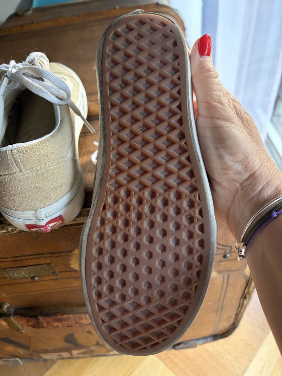 Vans Scarpe da uomo: Vans Old Skool suède couleur beige, taille EUR 39, excel – Usato da genève venduto da Valou10 6