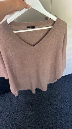 Pullover M&M Paris braun V-Ausschnitt guter Zustand