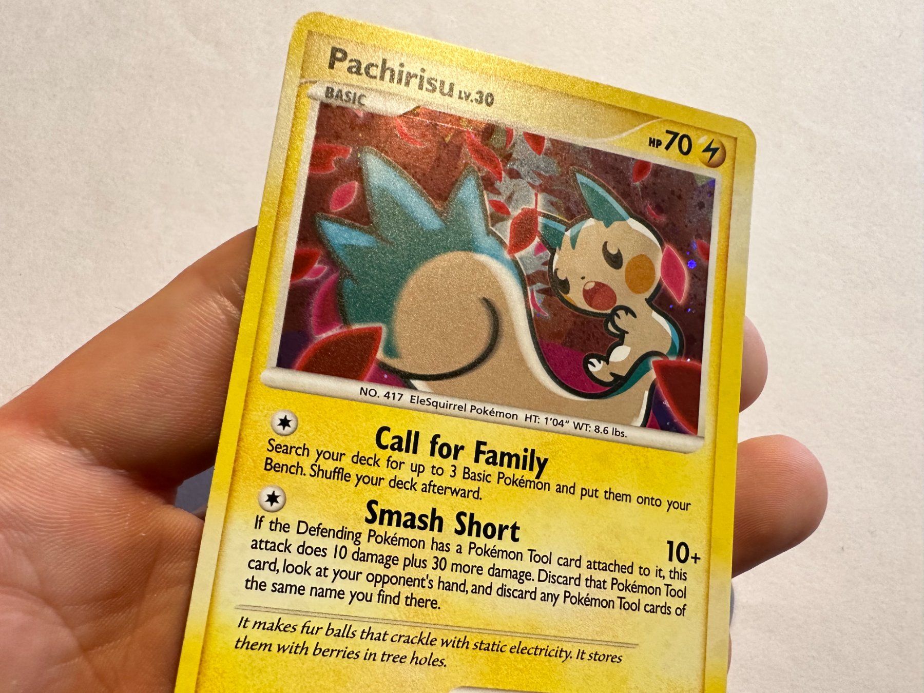 Pokémon Carte collezionabili: Pachirisu holo D&P Great Encounters EN – Usato da Hagendorn venduto da Pokecollectorch 3