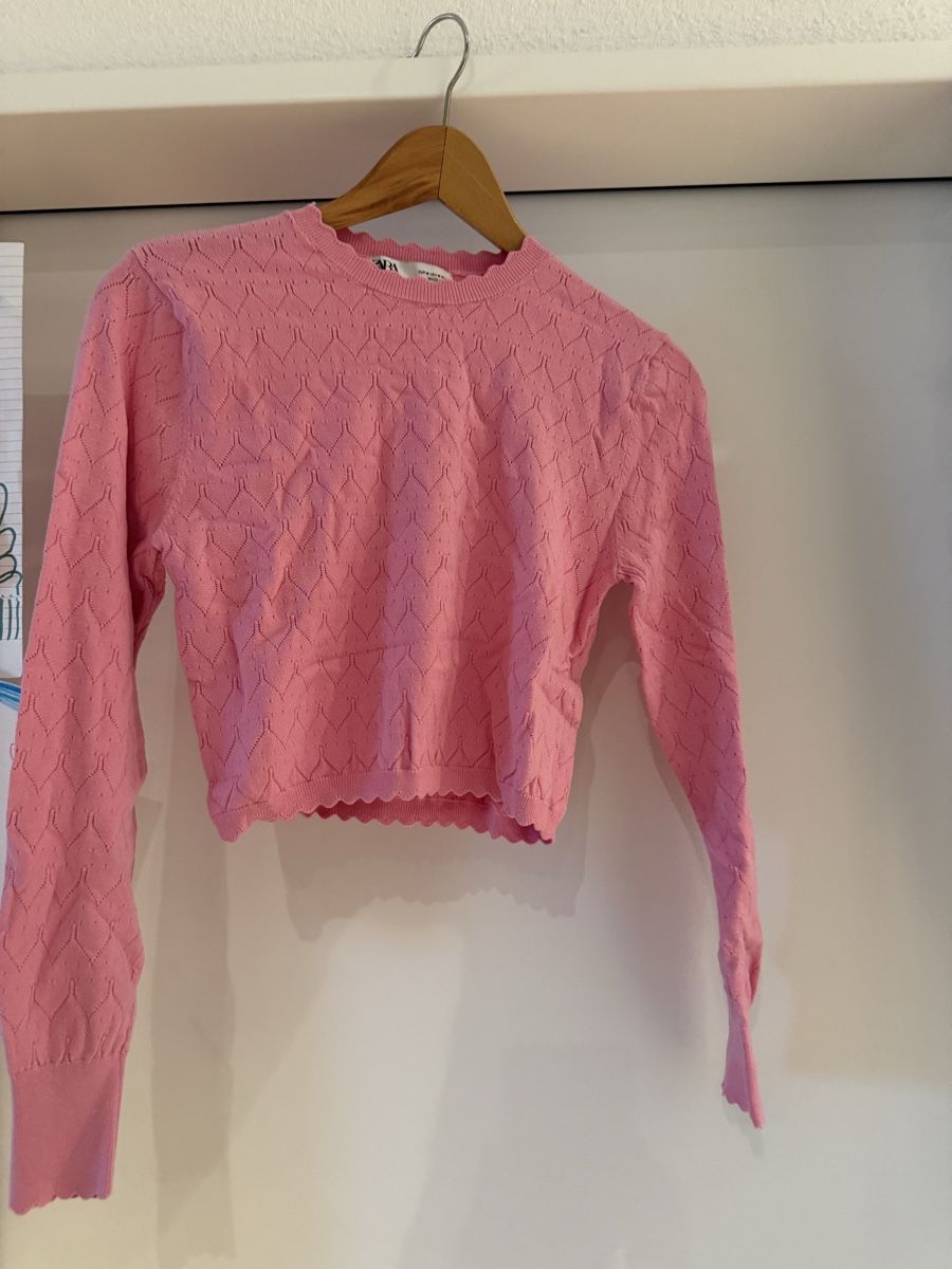 Zara Maglioni & Felpe: ZARA Crop-Top Strickpullover Gr. M – Usato da Volketswil venduto da habibeoez
