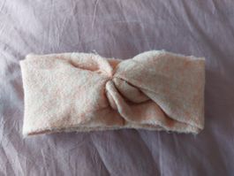 Très joli bandeau hiver rose BARTS