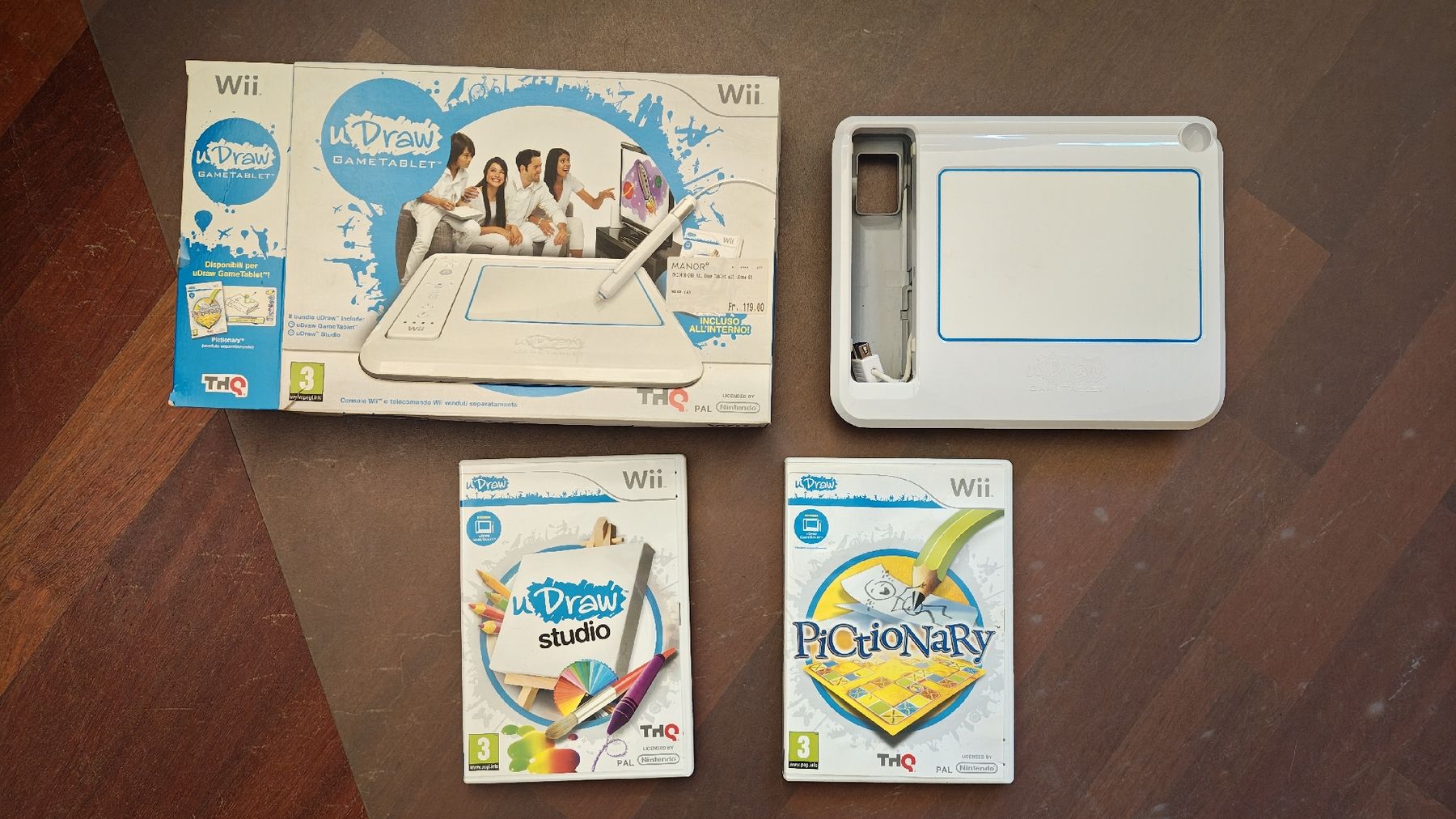 Nintendo Giochi: uDraw Game Tablet Nintendo Wii + 2xSpiele – Usato da Montagnola venduto da mattbert86