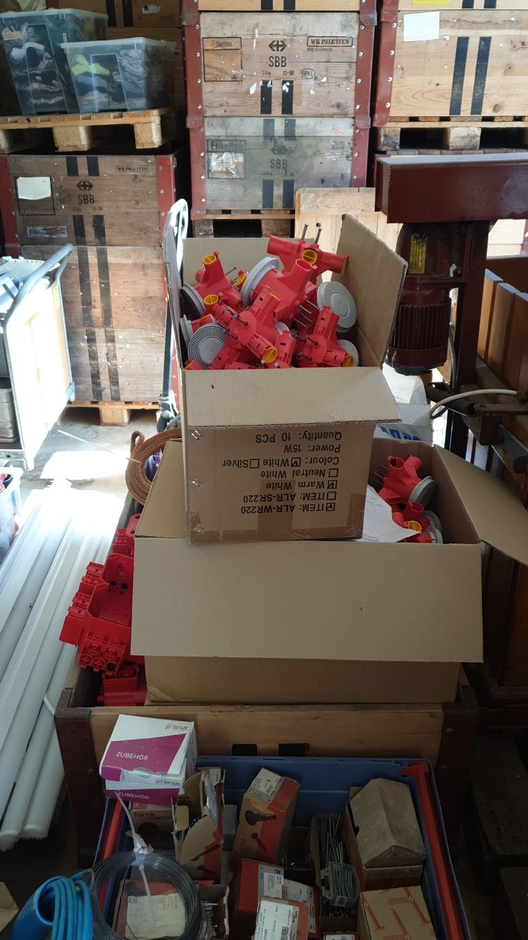 Füllmaterial: Elektro Installationsmaterial Rohbaumaterial...günstig! – Neu (gemäss Beschreibung) aus Cham von NeraHandel 3